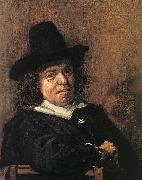 Frans Hals Portrait of Frans Jansz. Post oil